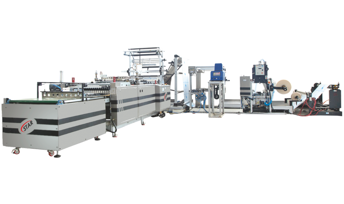 Courier Bag Making Machine